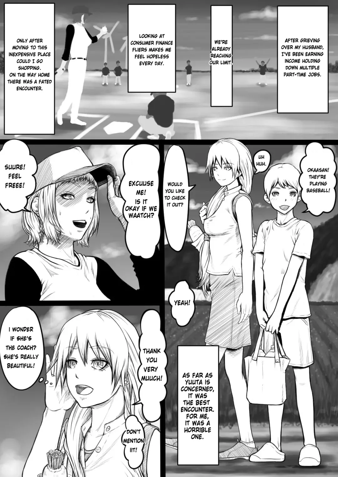 Boshi Rankou Circle - Shinki Nyuukai Boshi | Mother and Child Orgy Club・Newly Enrolled Mother and Son Fhentai - Page 3