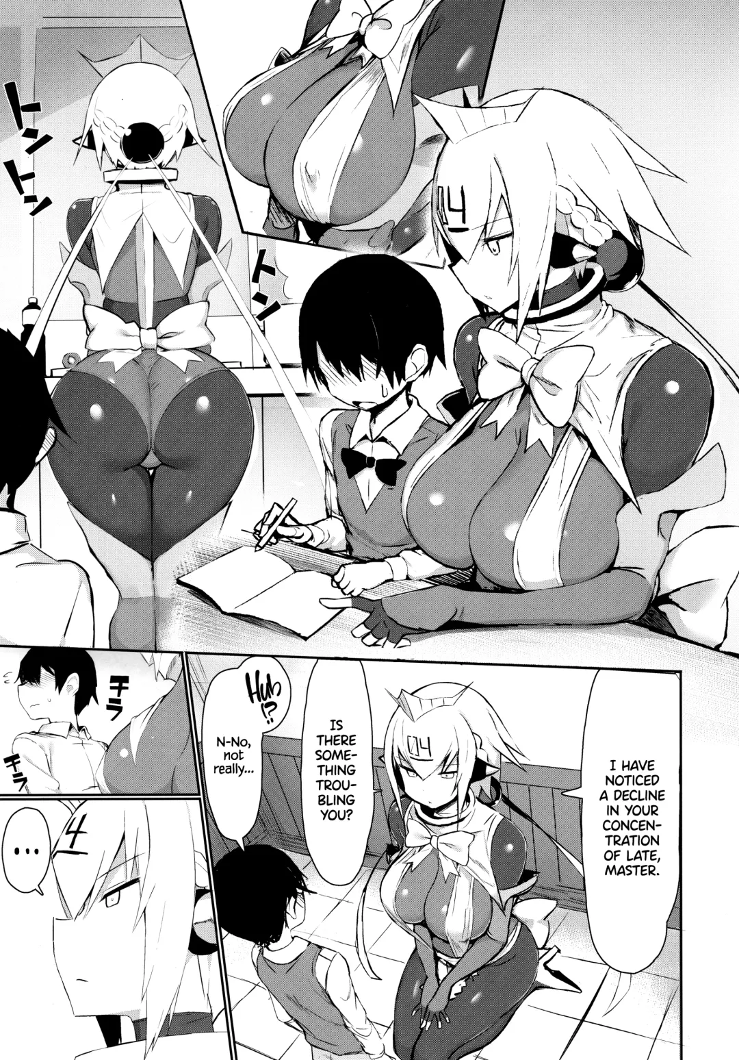 [Great Mosu] OneShota Sakusei Bomber Maid | Onee shota Huge-Titted Cum-draining Bomber Maid Fhentai - Page 4