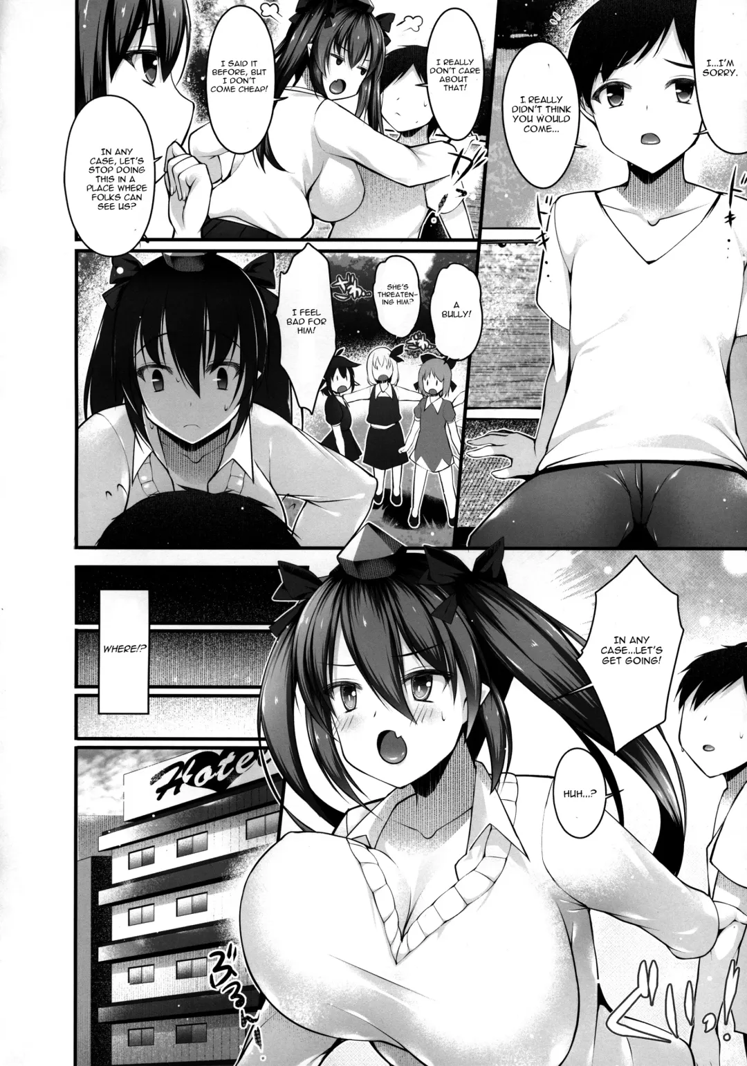 [Kotoba Ai] Ecchi na Tengu no JK Onee-chans Fhentai - Page 5