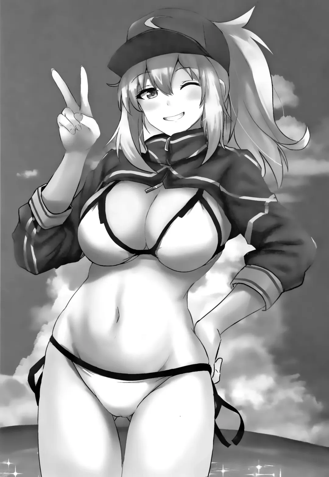 [Poshi] Yasashiku Shikorasete Kureru XX Onee-chan + Ero Rakugaki Bon @ C96 Fhentai - Page 2