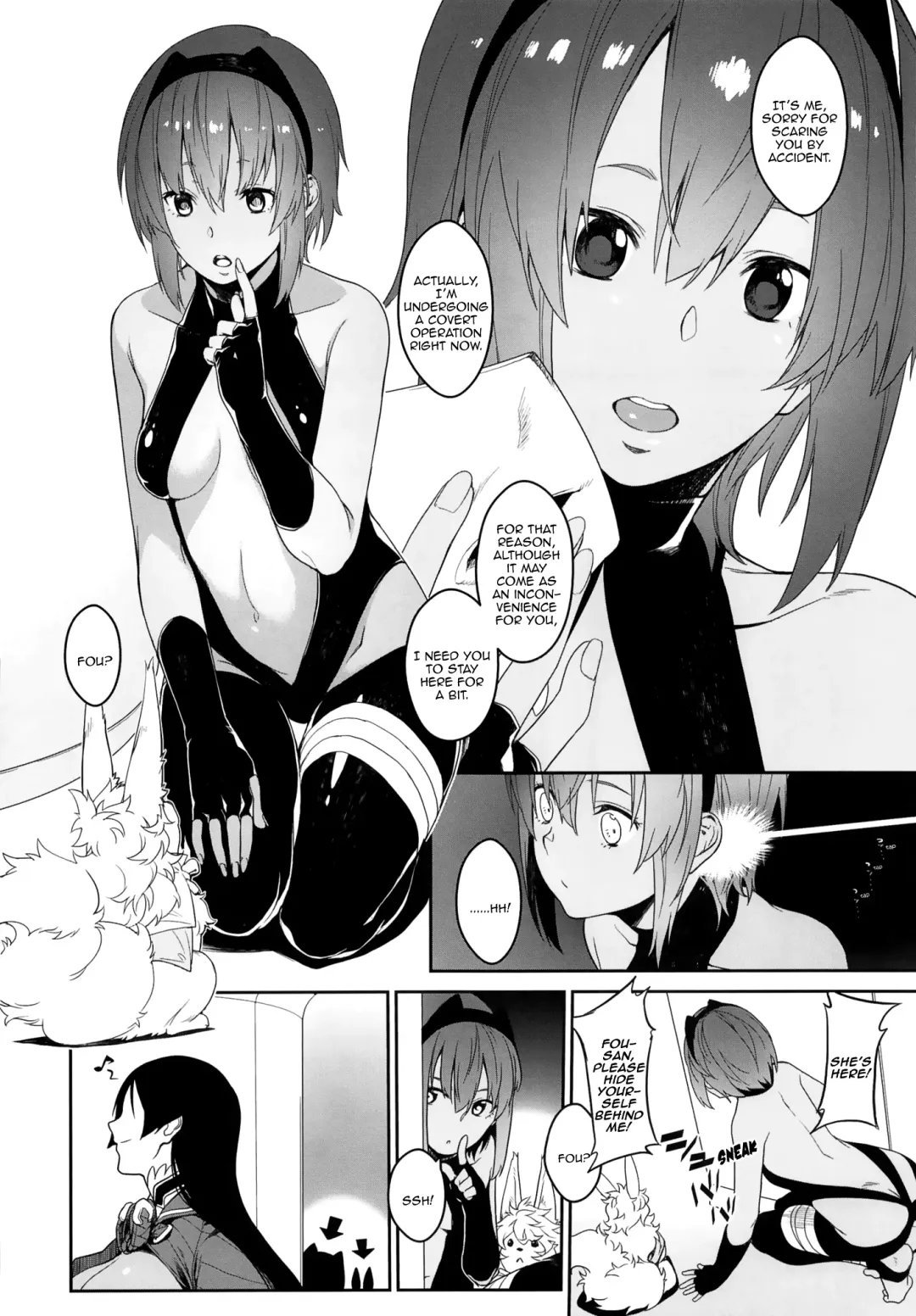 [Minakuchi Takashi] Seihitsu-chan In My Room | Serenity-chan in My Room Fhentai - Page 4