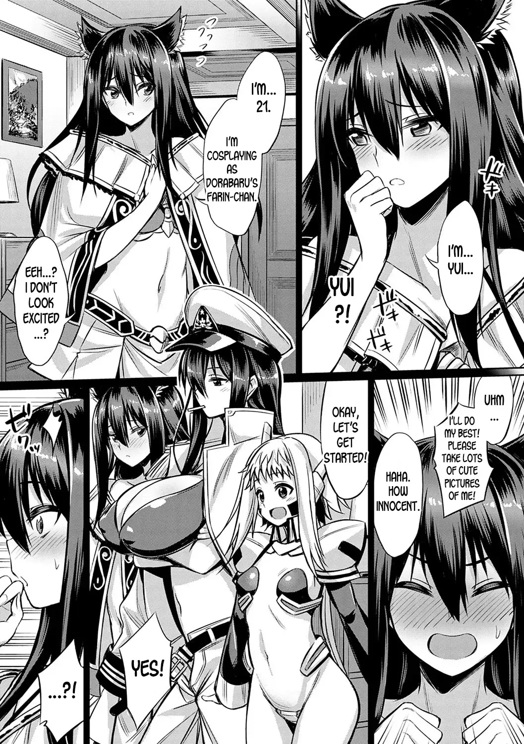 [Yasu] Cosplay Satsueikai no Uragawa ~Midara na Watashi o Motto Mite~ | The Other Side of Cosplay Photoshoot ~Please Look at My Naughty Side~ Fhentai - Page 11