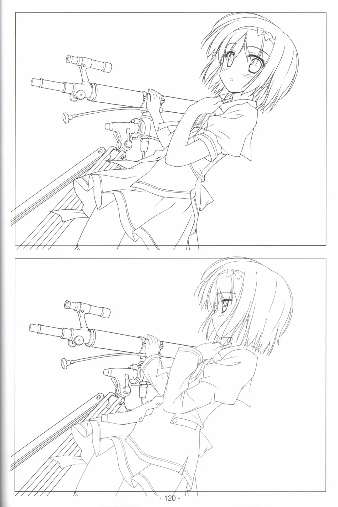 [Shida Kazuhiro] Hoshizora no Memoria -COMPLETE ART WORKS- Fhentai - Page 119