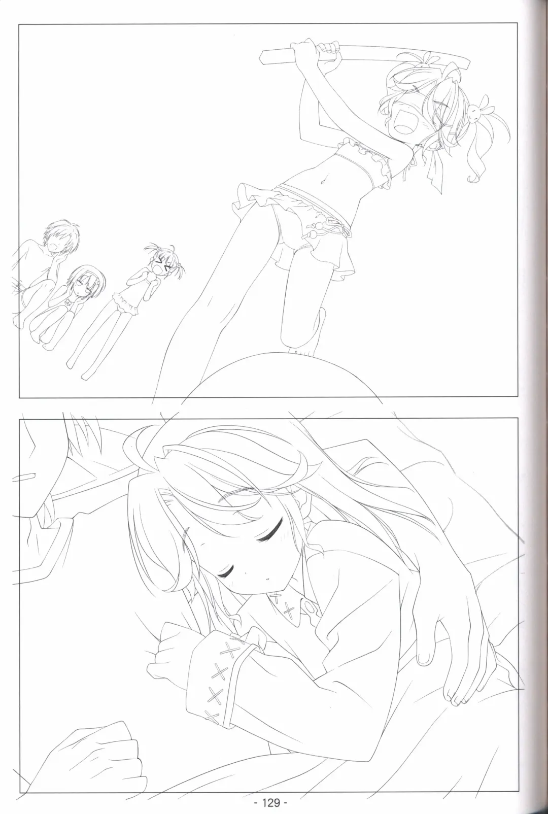 [Shida Kazuhiro] Hoshizora no Memoria -COMPLETE ART WORKS- Fhentai - Page 128