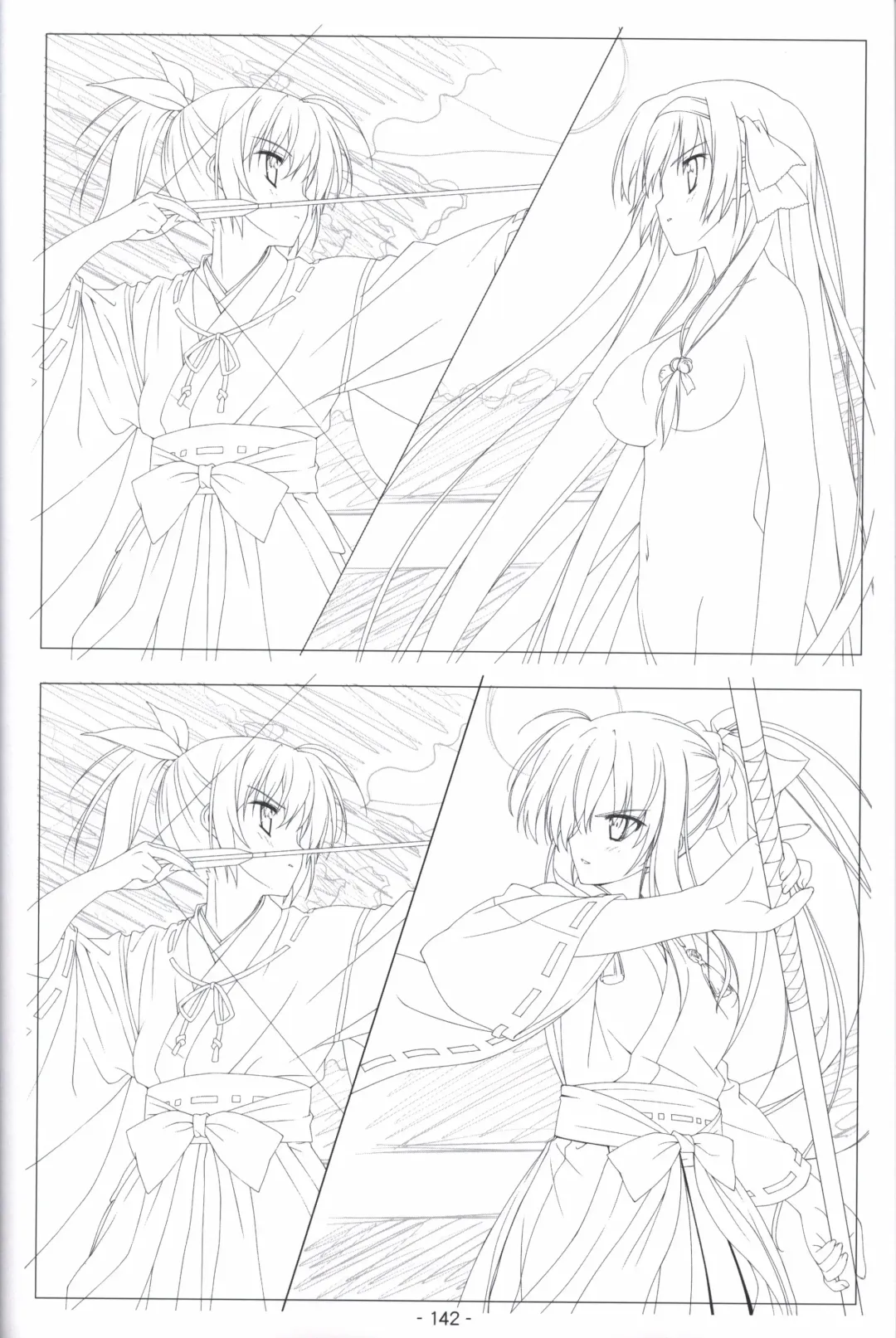 [Shida Kazuhiro] Hoshizora no Memoria -COMPLETE ART WORKS- Fhentai - Page 141