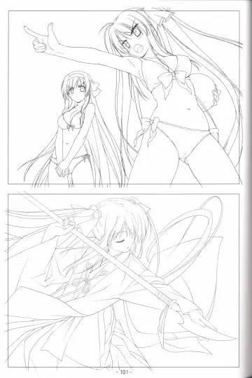 [Shida Kazuhiro] Hoshizora no Memoria -COMPLETE ART WORKS- Fhentai - Page 100