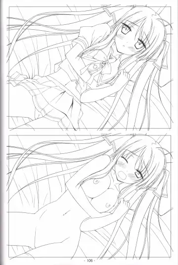 [Shida Kazuhiro] Hoshizora no Memoria -COMPLETE ART WORKS- Fhentai - Page 105