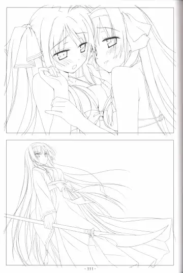 [Shida Kazuhiro] Hoshizora no Memoria -COMPLETE ART WORKS- Fhentai - Page 110