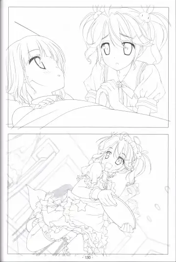 [Shida Kazuhiro] Hoshizora no Memoria -COMPLETE ART WORKS- Fhentai - Page 129