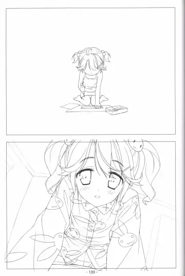 [Shida Kazuhiro] Hoshizora no Memoria -COMPLETE ART WORKS- Fhentai - Page 132