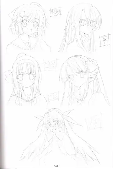 [Shida Kazuhiro] Hoshizora no Memoria -COMPLETE ART WORKS- Fhentai - Page 147