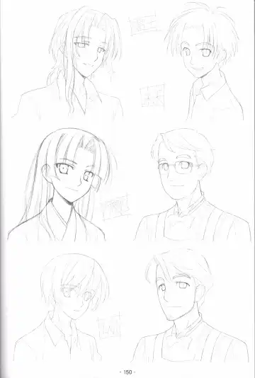 [Shida Kazuhiro] Hoshizora no Memoria -COMPLETE ART WORKS- Fhentai - Page 149