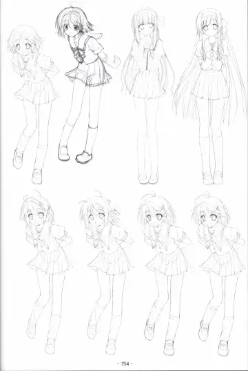 [Shida Kazuhiro] Hoshizora no Memoria -COMPLETE ART WORKS- Fhentai - Page 153