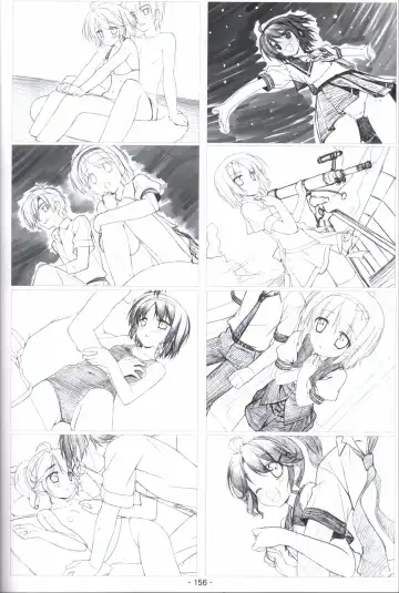 [Shida Kazuhiro] Hoshizora no Memoria -COMPLETE ART WORKS- Fhentai - Page 155
