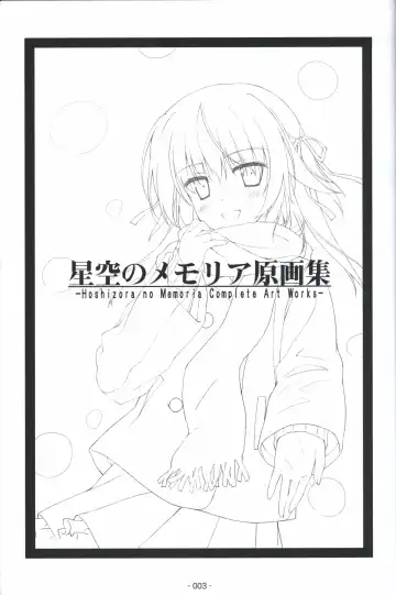 [Shida Kazuhiro] Hoshizora no Memoria -COMPLETE ART WORKS- Fhentai - Page 2