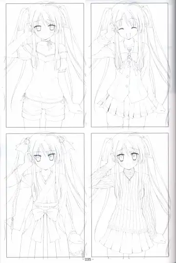 [Shida Kazuhiro] Hoshizora no Memoria -COMPLETE ART WORKS- Fhentai - Page 34