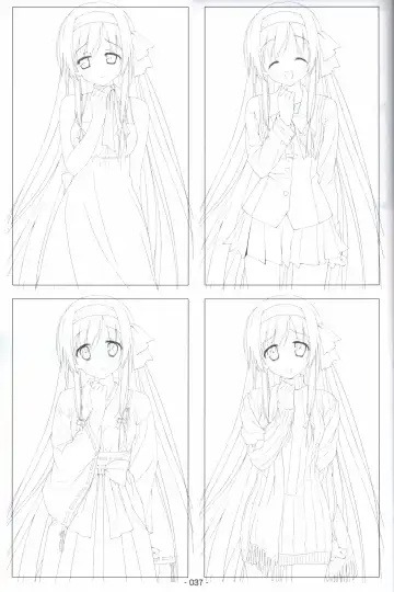 [Shida Kazuhiro] Hoshizora no Memoria -COMPLETE ART WORKS- Fhentai - Page 36