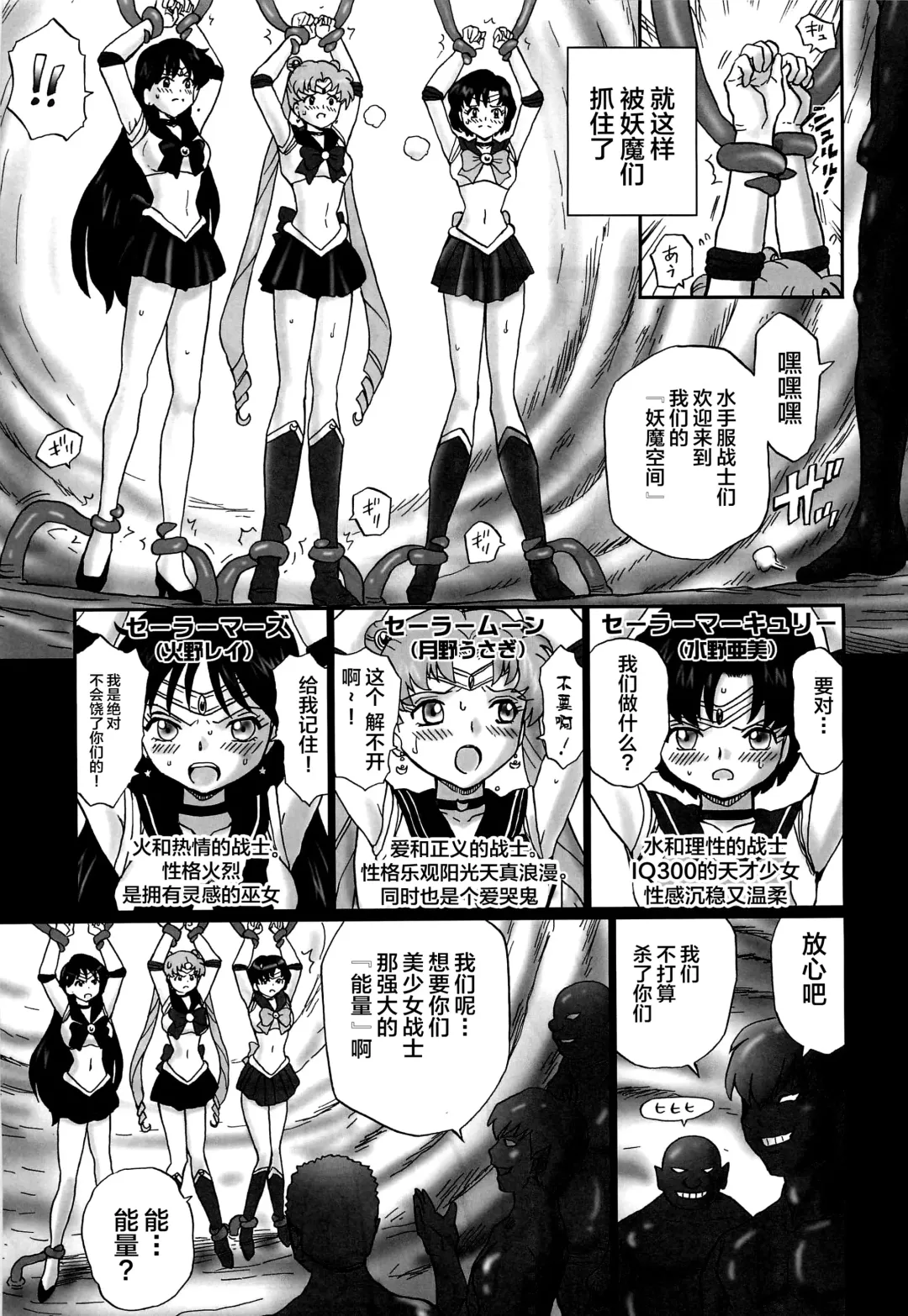 [Irie Yamazaki] TAIL-MAN SAILORMOON 3GIRLS BOOK Fhentai - Page 4