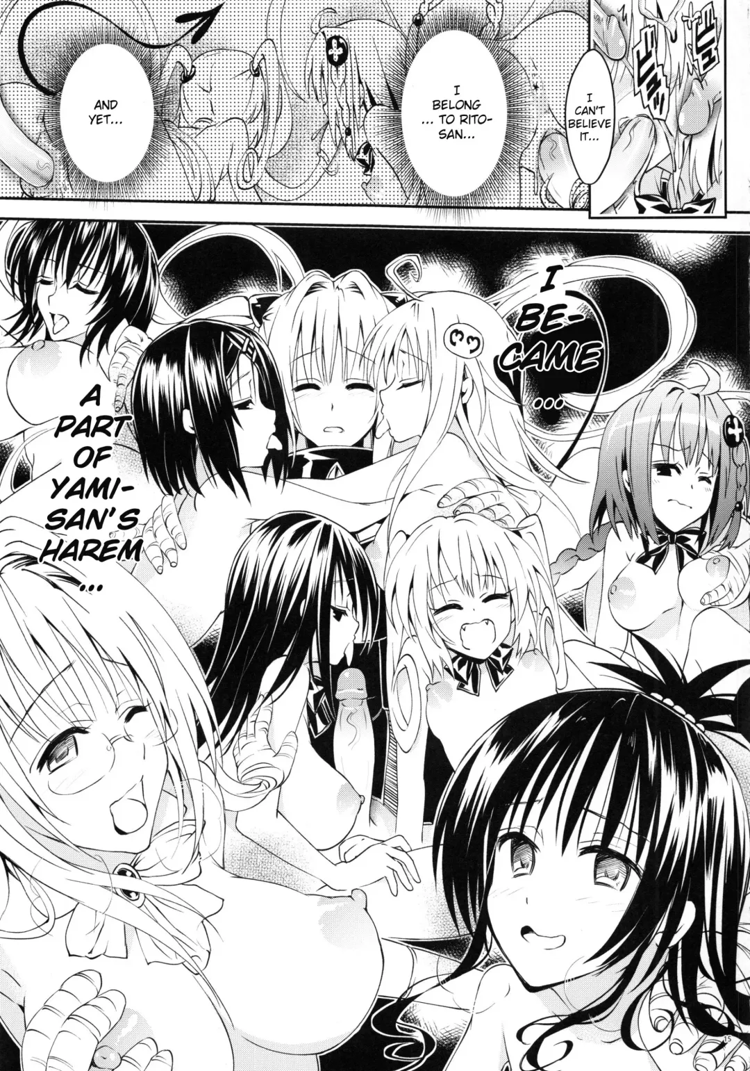 Rakuen Keikaku Darkness 2nd -Anaphylaxis is inevitable- Futanari Yami Futatabi (decensored) Fhentai - Page 13