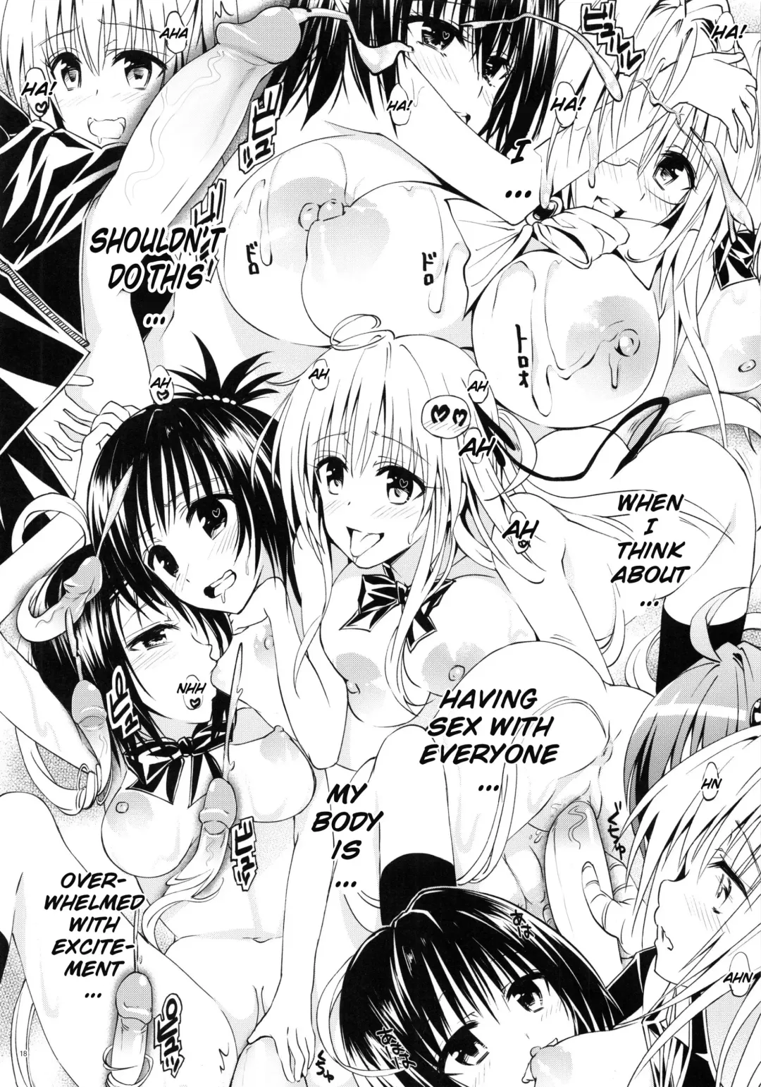 Rakuen Keikaku Darkness 2nd -Anaphylaxis is inevitable- Futanari Yami Futatabi (decensored) Fhentai - Page 16