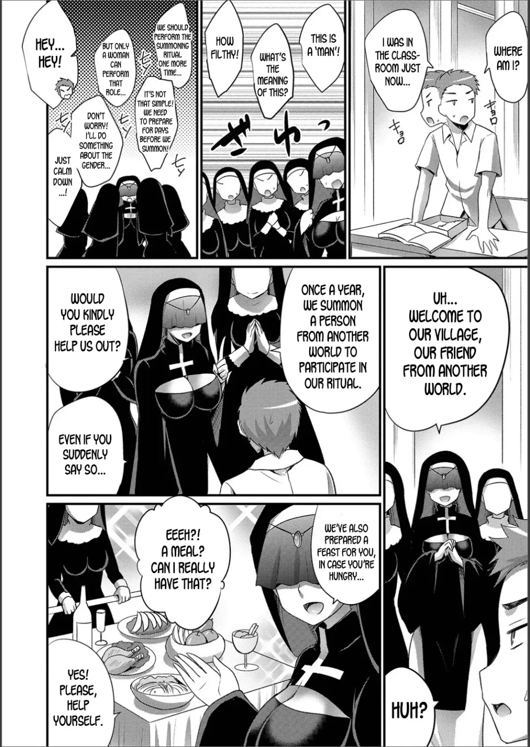 [Kaitou Yuuhi] Onna dake no Mura | A Village for only Women Fhentai - Page 2