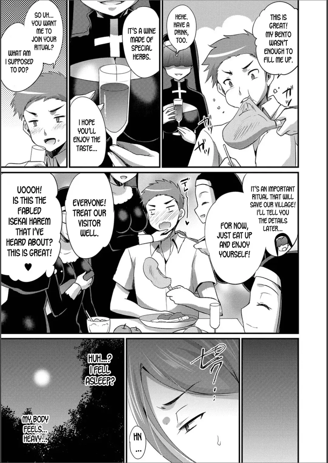 [Kaitou Yuuhi] Onna dake no Mura | A Village for only Women Fhentai - Page 3