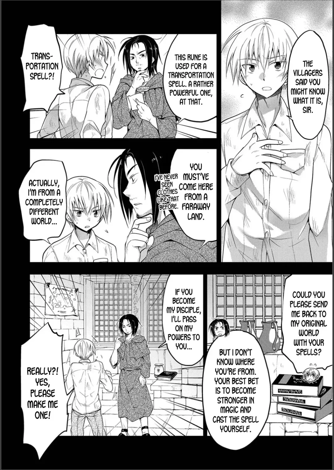 [Matsumoto Mitohi.] Kenja no Deshi | The Sage's Disciple Fhentai - Page 4