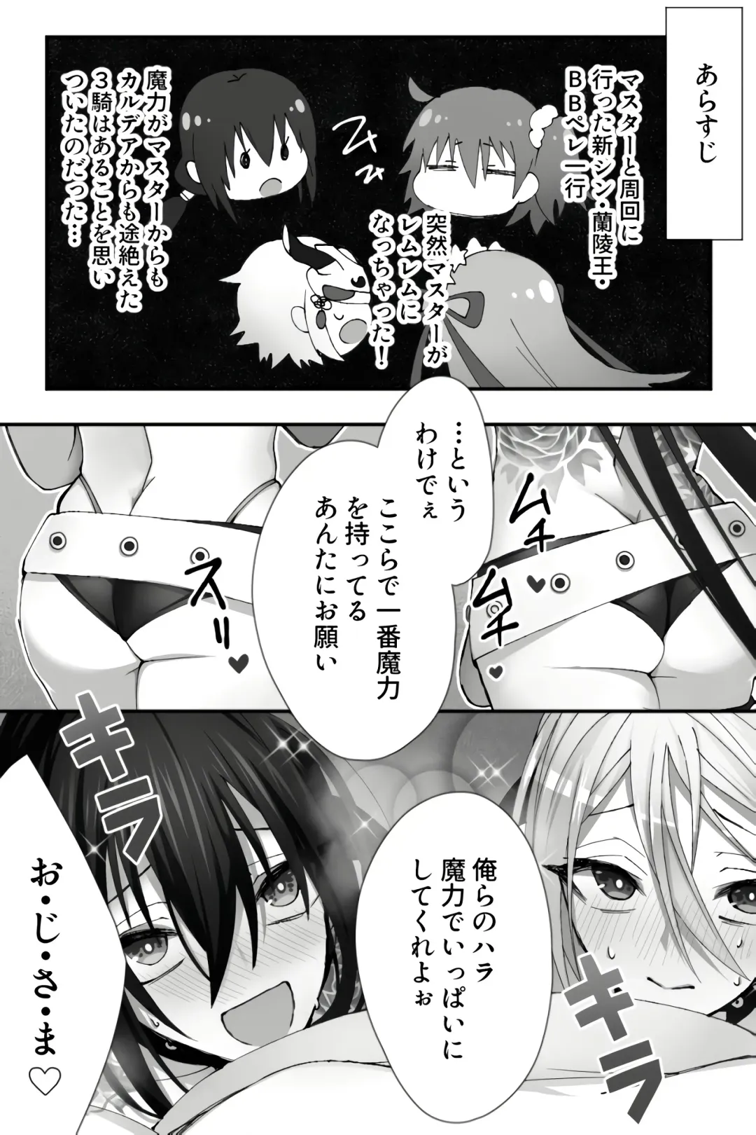 [Name] Chuukana karera ga perekosu de takusan maryoku hokyuu shichau hanashi Fhentai - Page 2