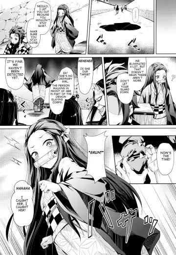 [Oniharigusa] Moshi Nezuko ga Warui Hito ni Tsukamattara... Fhentai - Page 3