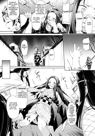 [Oniharigusa] Moshi Nezuko ga Warui Hito ni Tsukamattara... Fhentai - Page 4