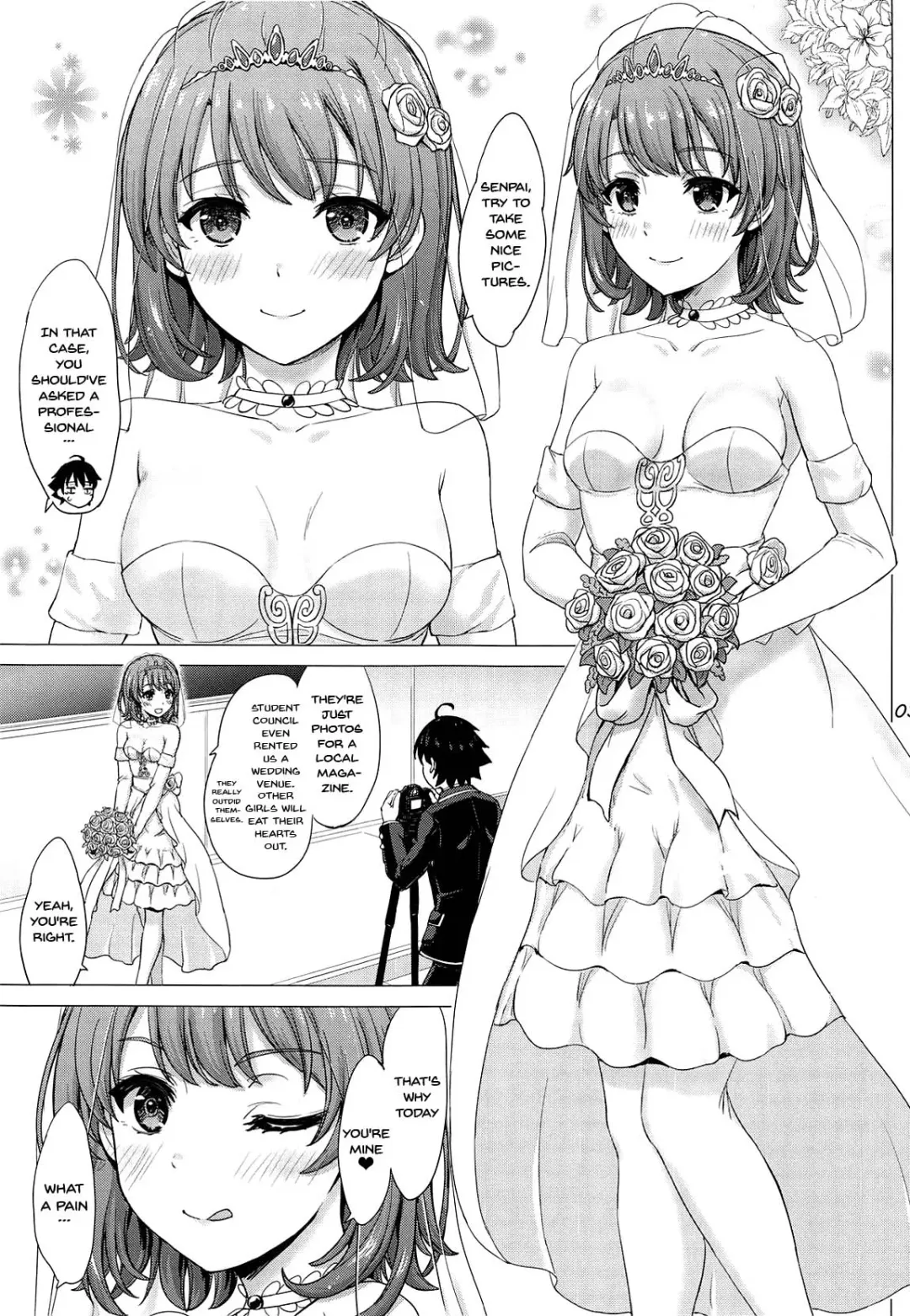 [Inanaki Shiki] Wedding Irohasu! - Iroha's gonna marry you after school today! Fhentai - Page 2