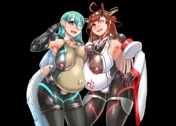 [Naniwadou Matatabi] HYBREED ~Shinkai Tsuki Kanmusu Shussan Kiroku~ | 舰娘深海化受孕出产记录 Fhentai - Page 28