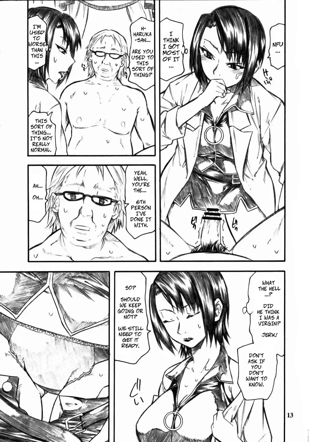 [Miharu] Haruka-san ga Unzari Shinagara Shimasu. | Haruka-san is Fed Up. Fhentai - Page 12