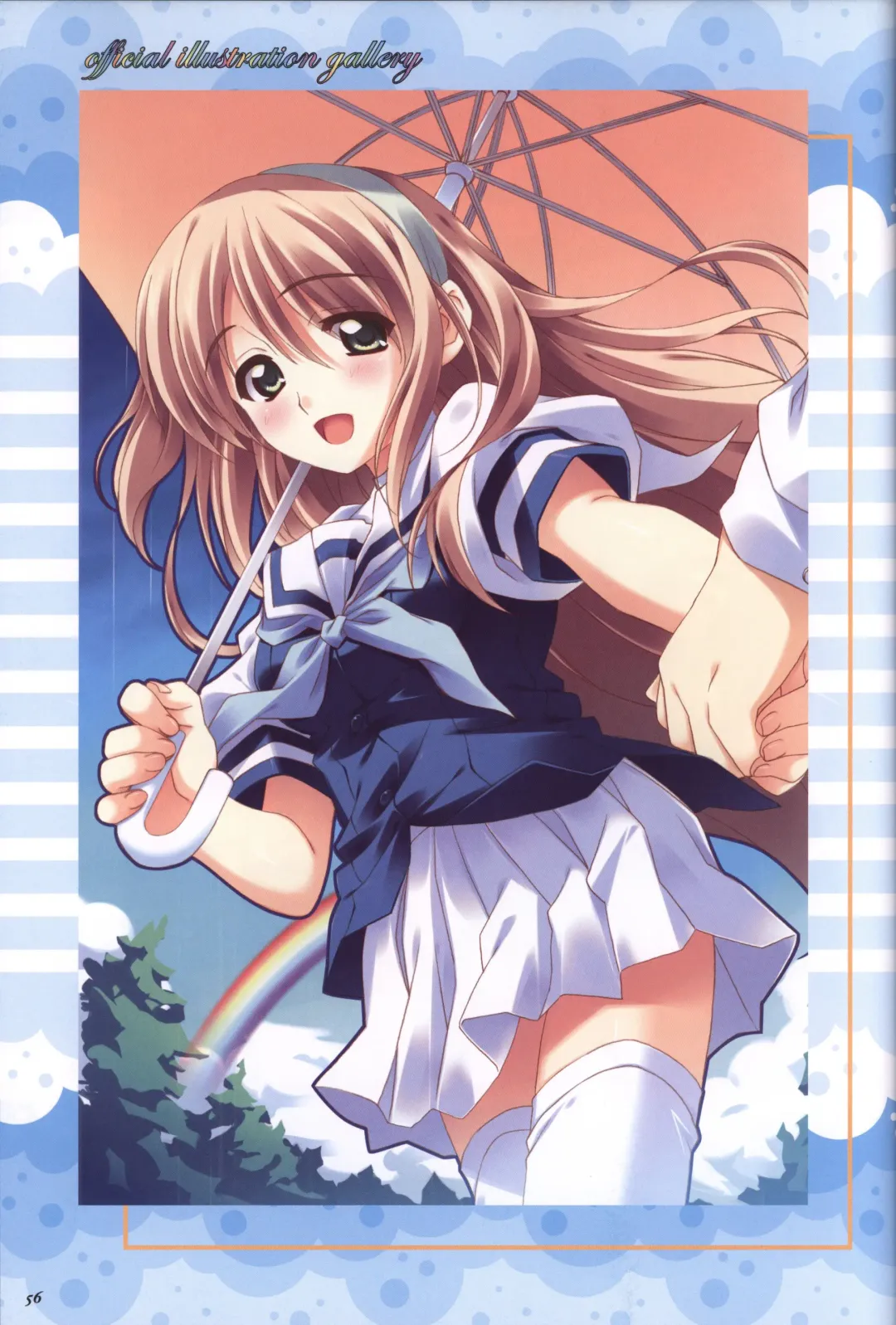 [Kusukusu] Moshimo Ashita ga Harenaraba official fanbook Fhentai - Page 57