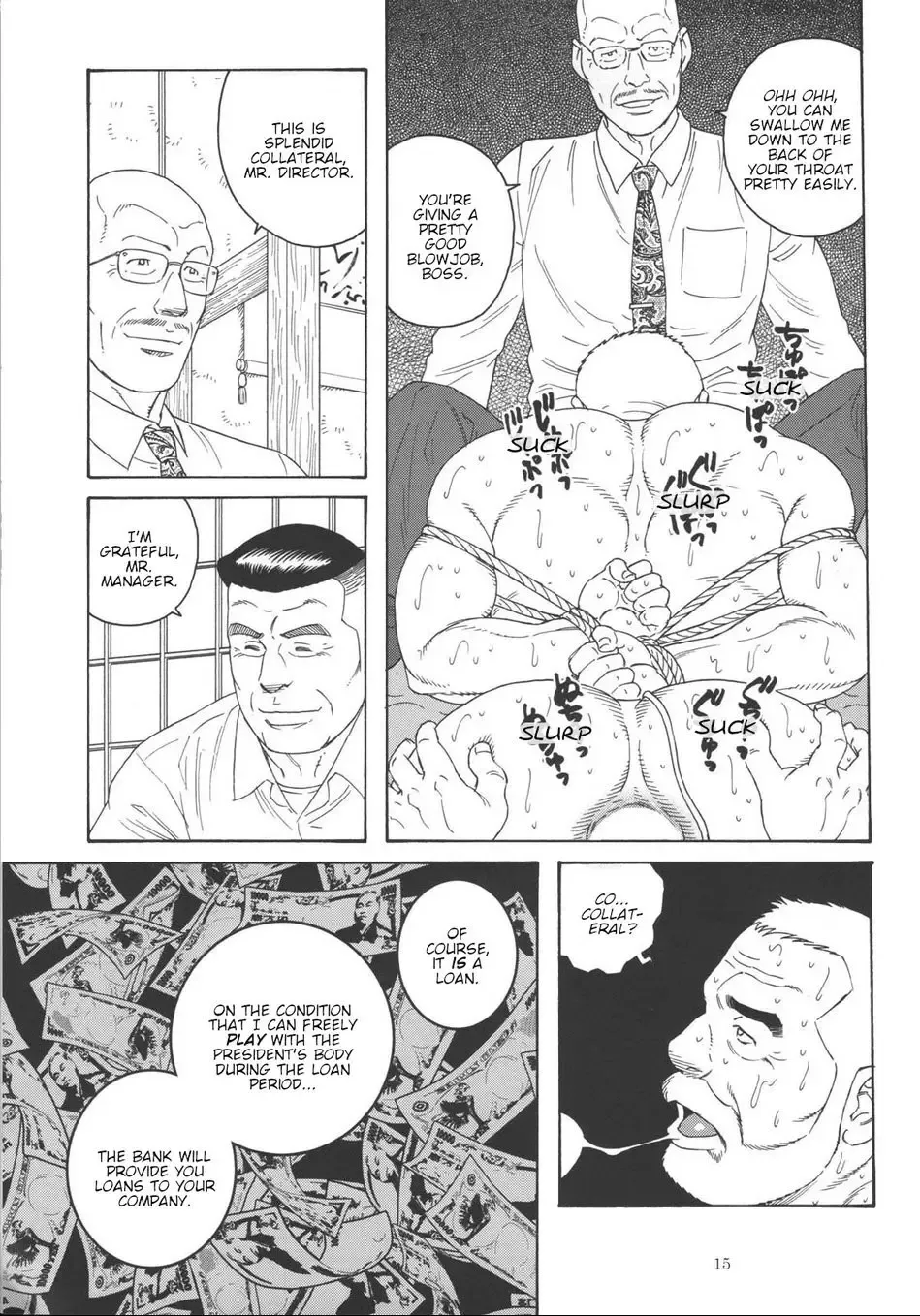 [Tagame Gengoroh] Yuushi | The Loan Fhentai - Page 15