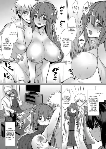 [Yasu] Horoyoi 3P Sex Lesson ~Yuujin Couple Koi no Tehodoki~ | Tipsy Threesome Sex Lesson ~Romance Training with a Friendly Couple~ (decensored) Fhentai - Page 2