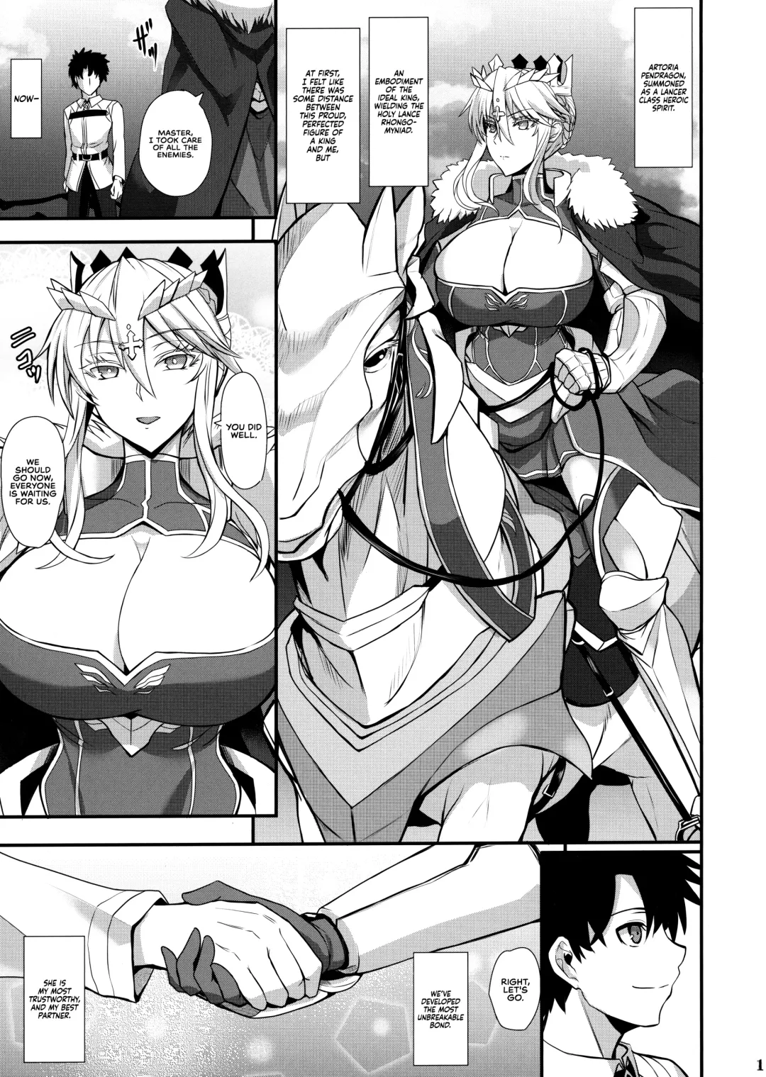 [Kumakiti] Itoshi no Ecchi na Kishiou-sama | Beloved & Lewd King of Knights Fhentai - Page 3