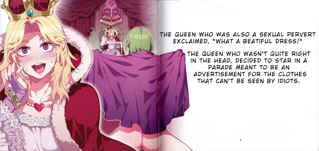 [Mizuryu Kei] Yoiko no Sukebe Douwa Series 1 Hadaka no Chijoou-sama | Lewd Fairy Tale #1 Naked Queen Fhentai - Page 5