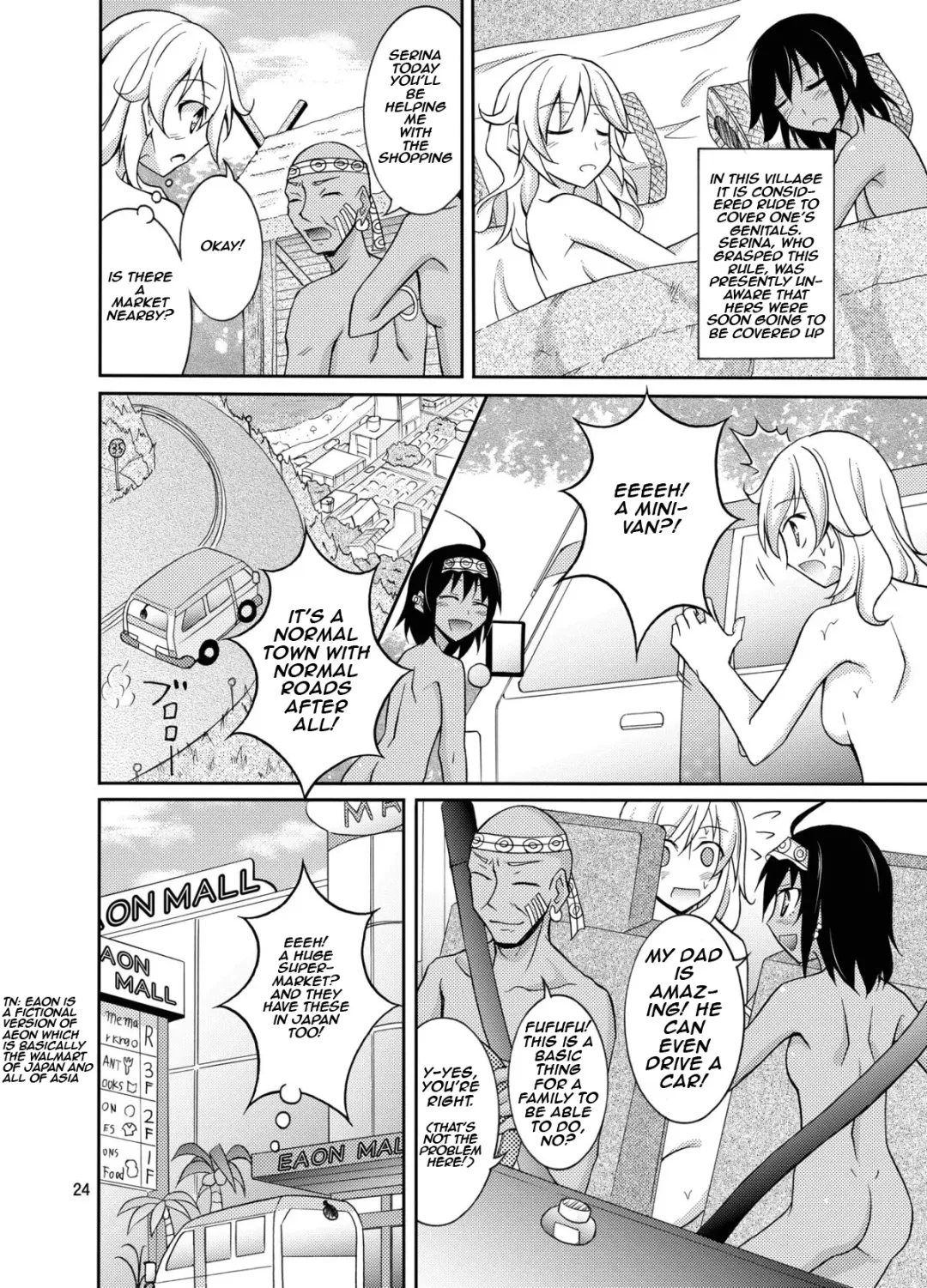 [Matsuno Susumu] Talent Model no Razoku Taikenki | My Crazy Life In A Nudist Tribe Fhentai - Page 24