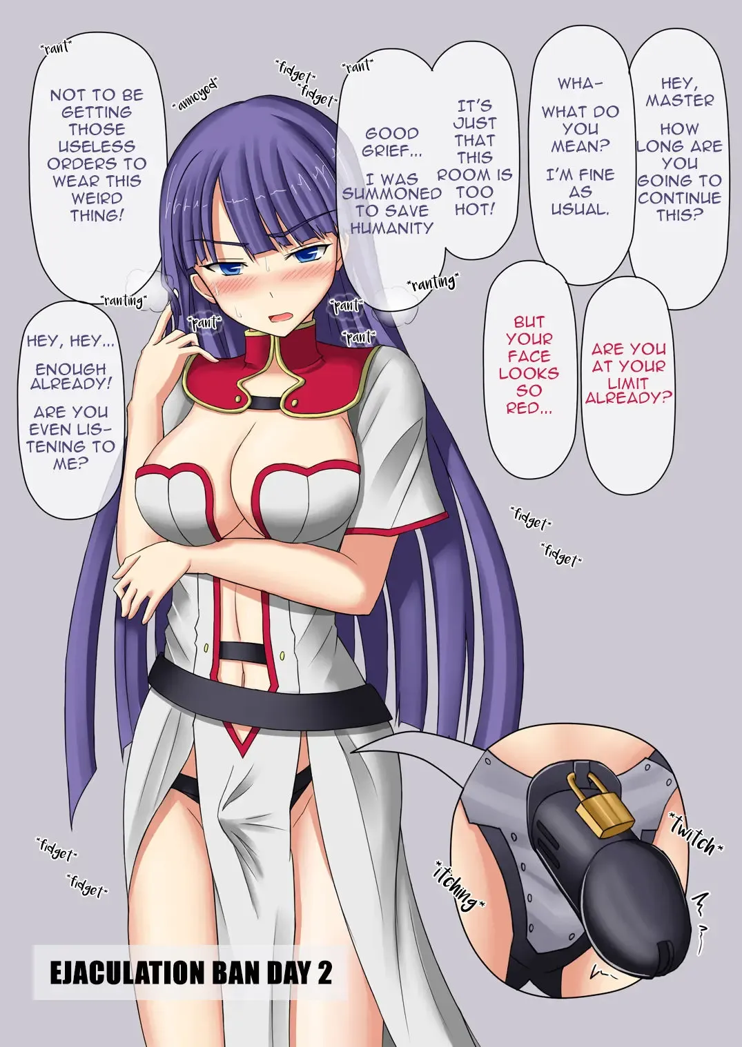 [Futayami] Shasei Kanri Sareta Seijo | EJACULATION CONTROLLED Saint Fhentai - Page 4