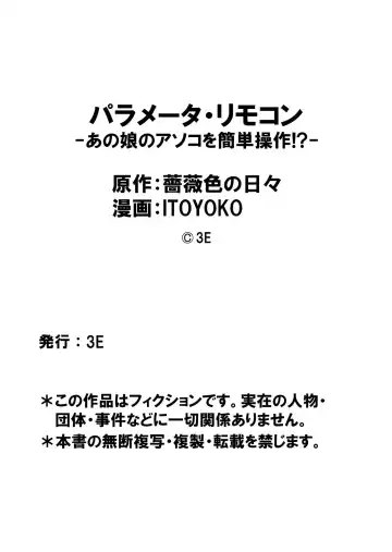 [Itoyoko] Parameter remote control - that makes it easy to have sex with girls! Fhentai - Page 29