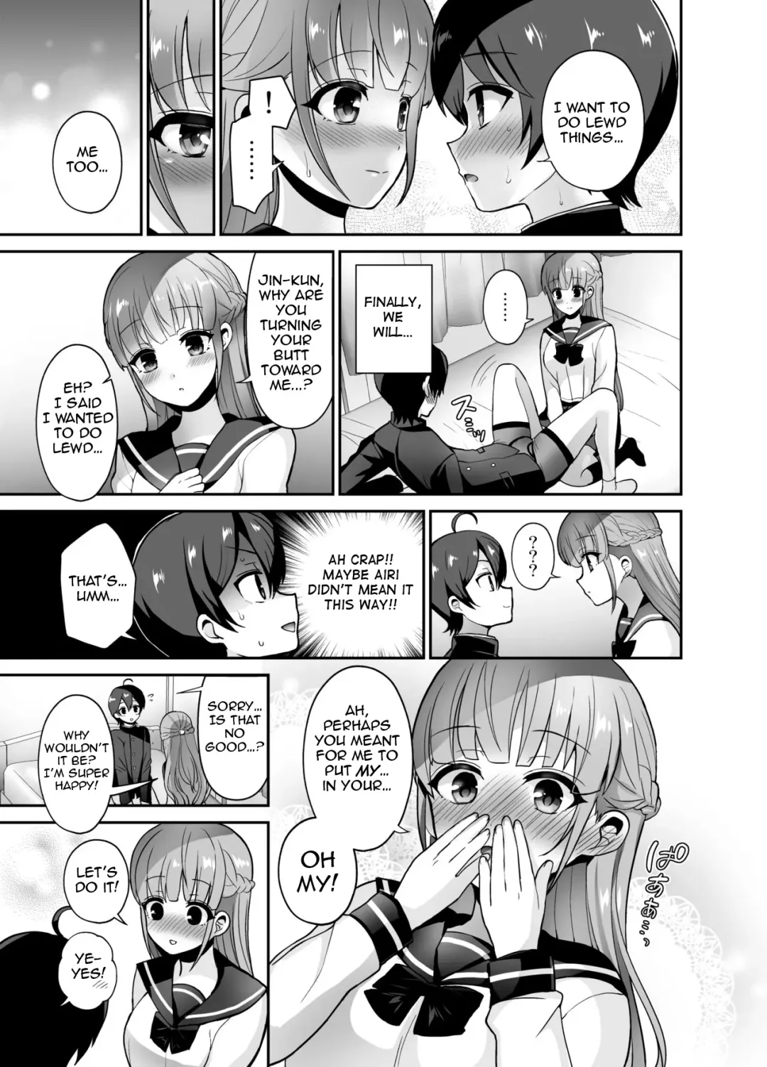 [Piririnegi] Muttsuri Sukebe na Futanari Kanojo o Onaho de Yuuwaku Suru | I tempted my reserved lewd futanari girlfriend with an onahole Fhentai - Page 13