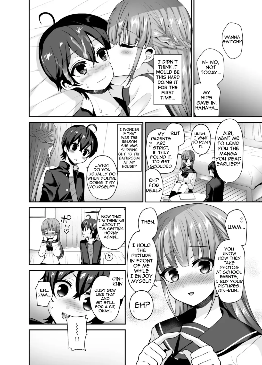 [Piririnegi] Muttsuri Sukebe na Futanari Kanojo o Onaho de Yuuwaku Suru | I tempted my reserved lewd futanari girlfriend with an onahole Fhentai - Page 22
