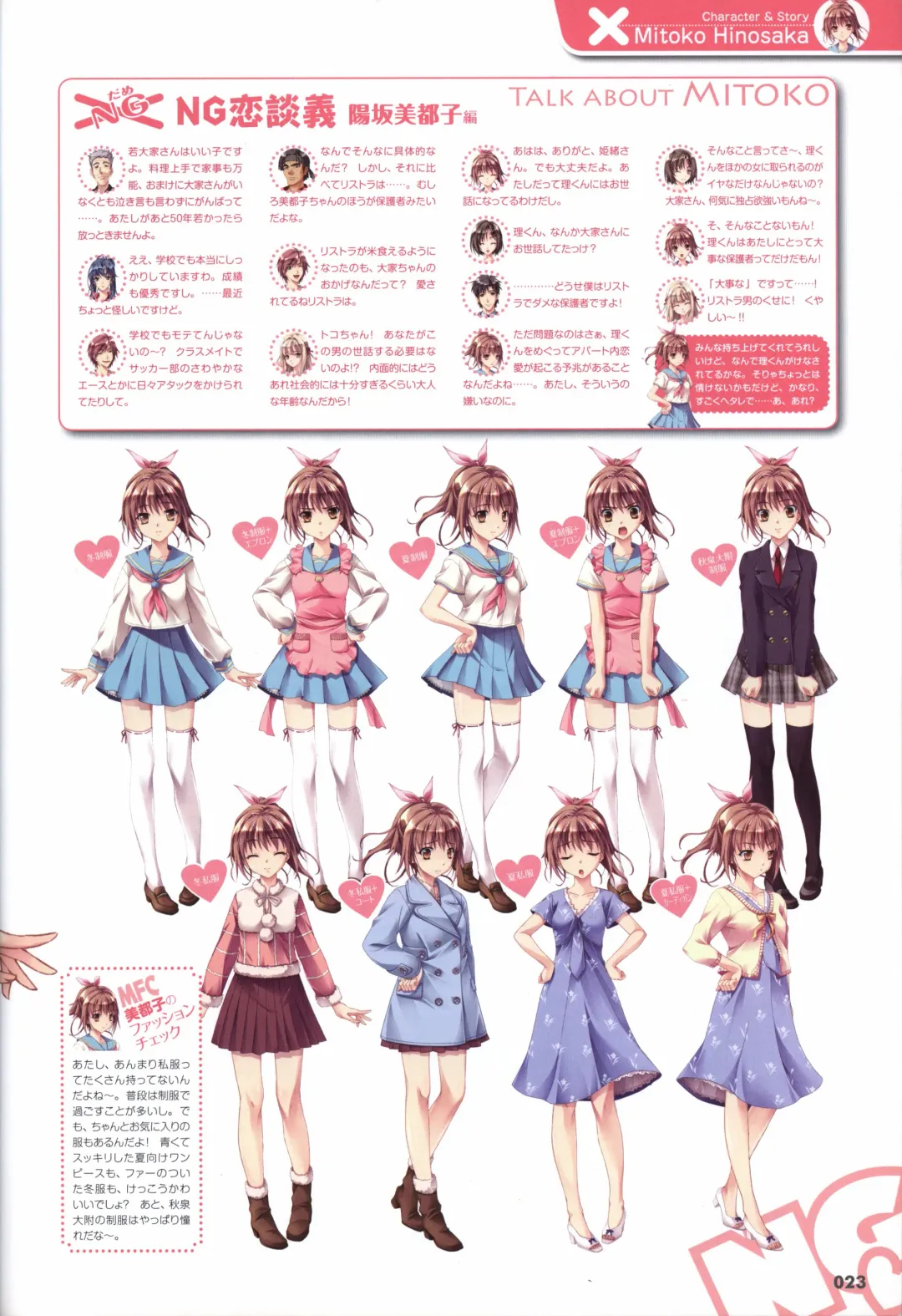 [Mikoshi Matsuri - Tottori Sakyuu] Sekai de Ichiban Dame na Koi Visual Fanbook Fhentai - Page 26