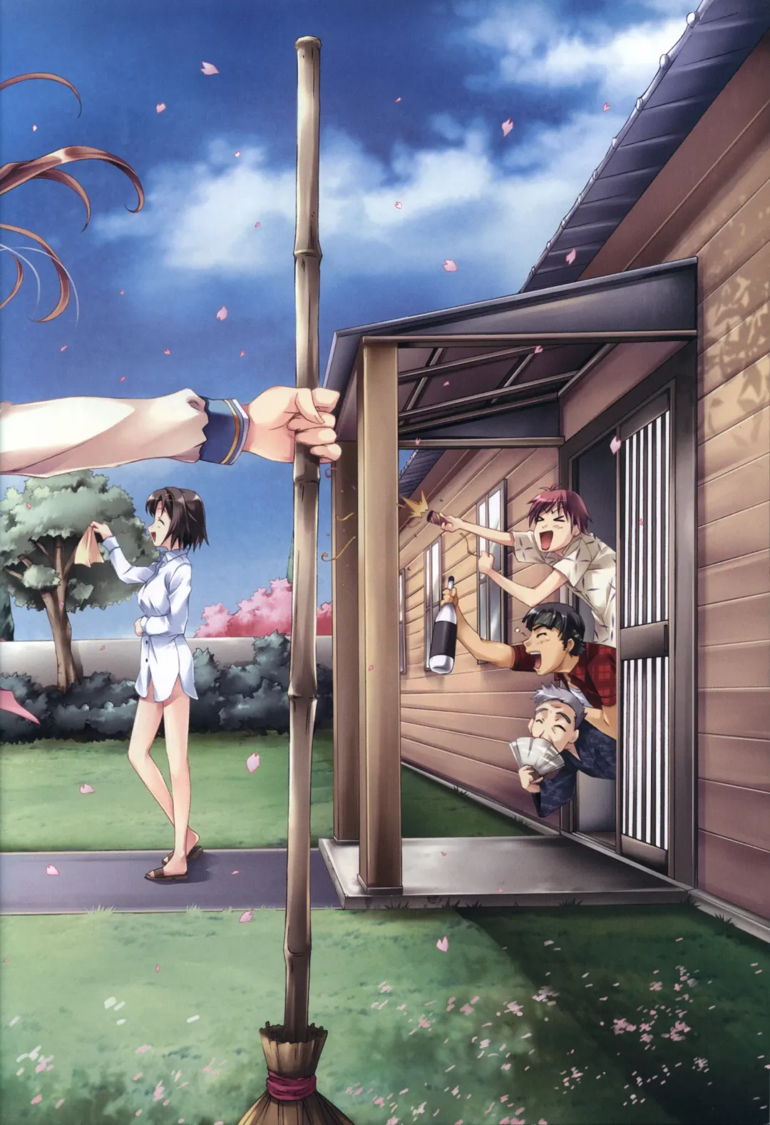 [Mikoshi Matsuri - Tottori Sakyuu] Sekai de Ichiban Dame na Koi Visual Fanbook Fhentai - Page 8