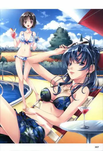 [Mikoshi Matsuri - Tottori Sakyuu] Sekai de Ichiban Dame na Koi Visual Fanbook Fhentai - Page 10