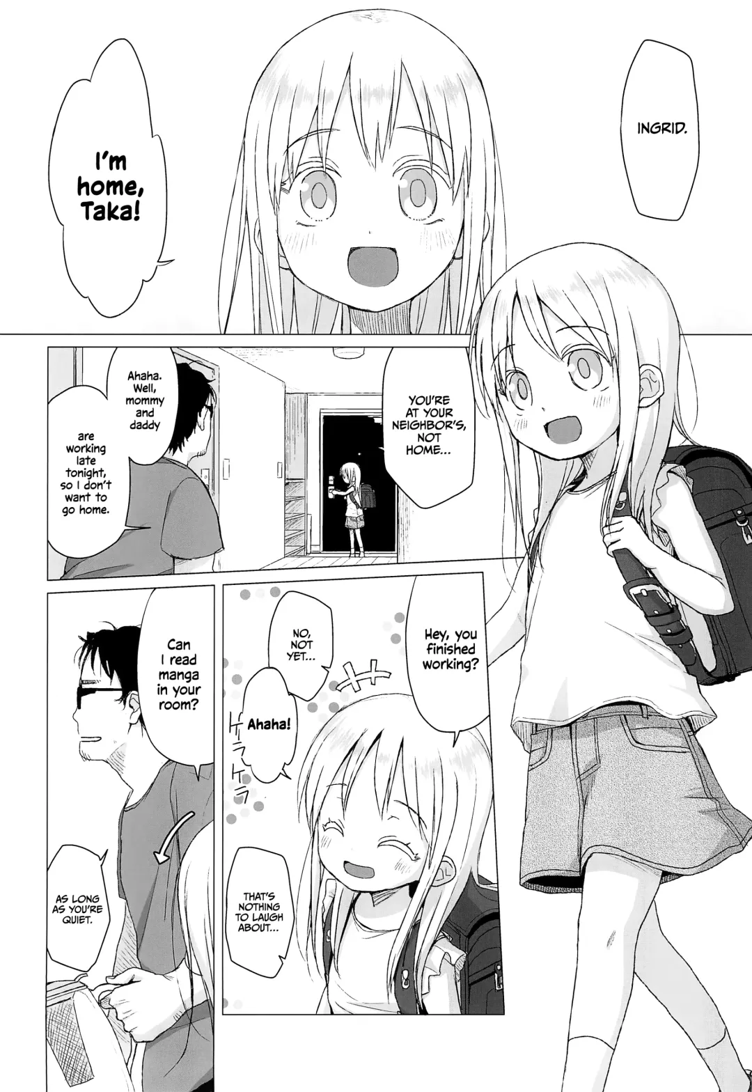 [Miyasaka Takaji] Uchi no Tonari no Shougakusei wa Kinpatsu Hekigan Ecchi Suki | The Blonde-haired, Blue-Eyed Elementary Schooler Next Door Loves Sex Fhentai - Page 4