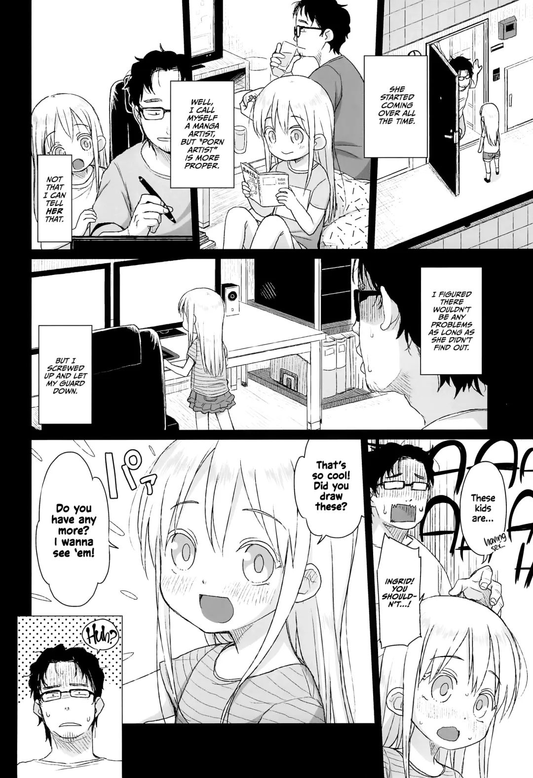 [Miyasaka Takaji] Uchi no Tonari no Shougakusei wa Kinpatsu Hekigan Ecchi Suki | The Blonde-haired, Blue-Eyed Elementary Schooler Next Door Loves Sex Fhentai - Page 6
