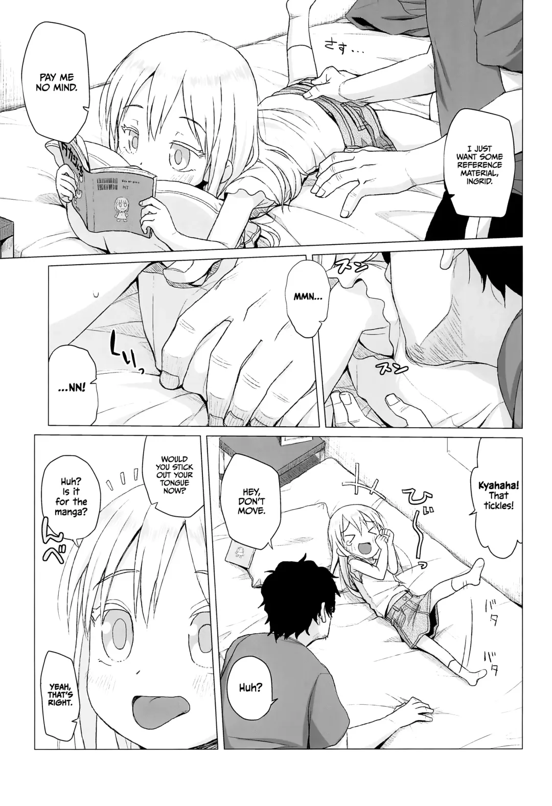 [Miyasaka Takaji] Uchi no Tonari no Shougakusei wa Kinpatsu Hekigan Ecchi Suki | The Blonde-haired, Blue-Eyed Elementary Schooler Next Door Loves Sex Fhentai - Page 9
