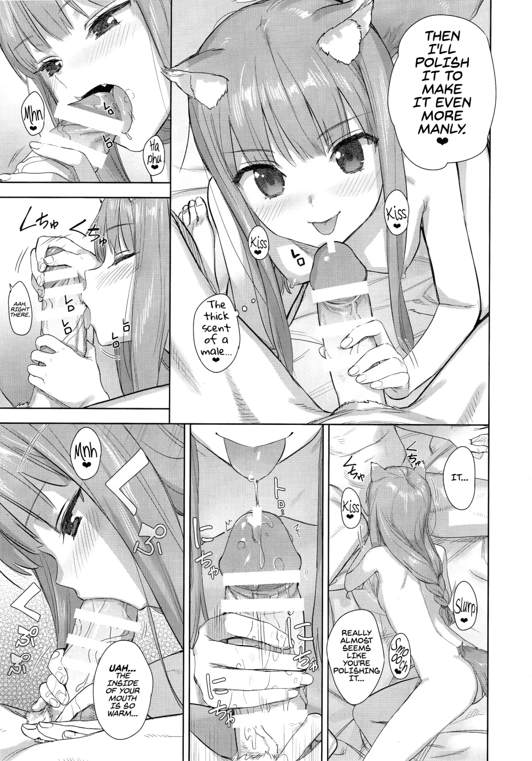 [Kawakami Rokkaku - Takanashi Rei] Wacchi to Shippori Kezukuroi Bon | Affectionate Grooming With Me Fhentai - Page 10